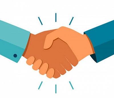 Handshake as Sales Partner